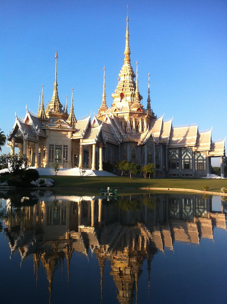 šventykla, buddism šventykla, Tajų šventyklos, Budizmas, Tailandas, Azija, Architektūra