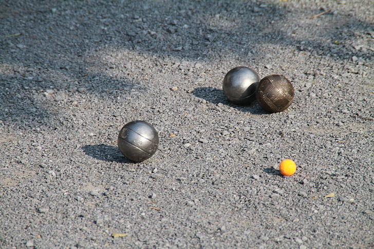 Boule, bola, Bermain, Prancis, Prancis