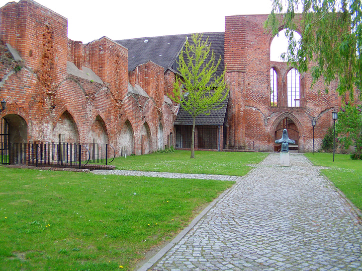 Stralsund, Baltijas jūrā, ēka, klosteris