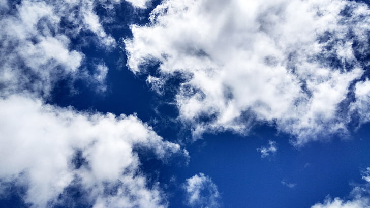 pilved, sinine taevas, sinine taevas pilved, sinise taeva taustal, taevas pilved, cloudscape, hägune