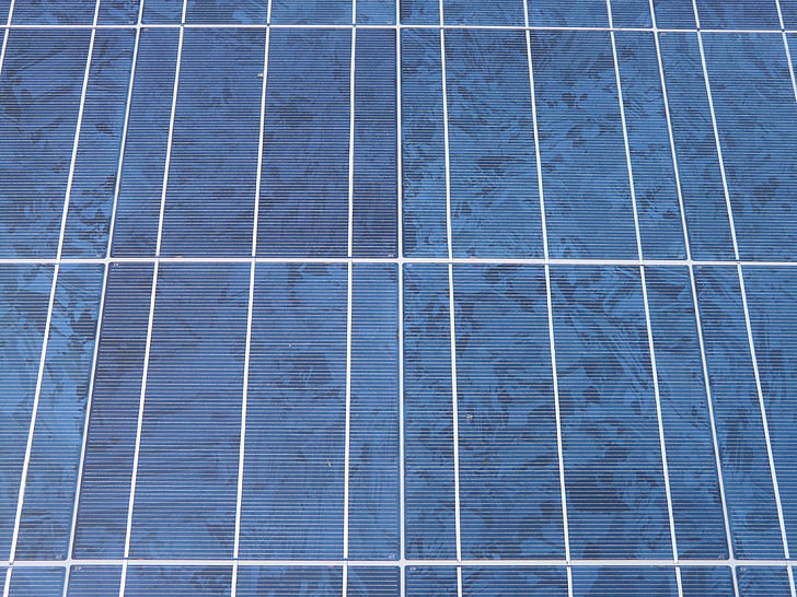 cèl·lules solars, tecnologia, actual, energia, el medi ambient, generació d'energia, blau