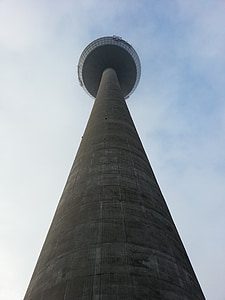 Köln, toranj, ternsehturm, telekomunikacije, antena, arhitektura, nebo