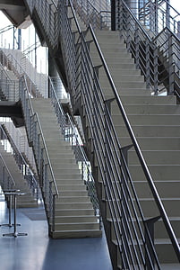 Cologne, Lanxess arena, interior, tangga