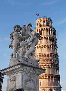 Pisa, Şehir, İtalya, seyahat, mimari, şehir merkezinde, Bina