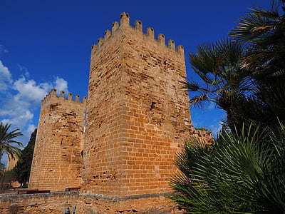 porta della città, Torre, Torre di difesa, parete, Porta de sant sebastia, Porta de mallorca, Alcudia
