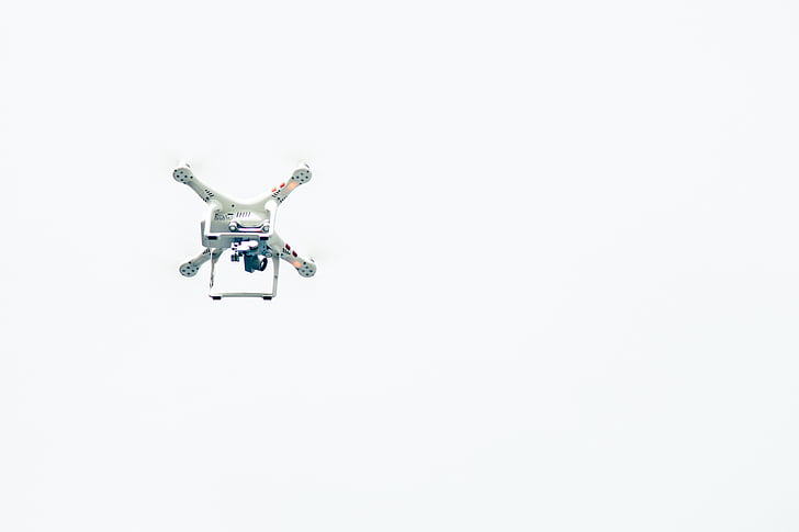 avion, appareil photo, drone, mouche, Gadget, photographie, quadcopter