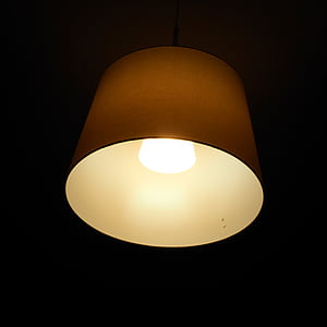 svetilka, svetlobe, razsvetljava, stropne svetilke, dnevna soba, Abažur