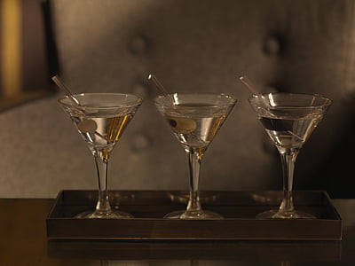 Martini, cocktail, drikoffer