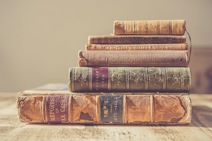 llibre, vell, anyada, estelles, taula, fusta, llegir