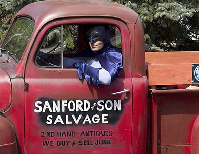 Batman, Sanford søn, junk, lastbil, klassiske tv, sitcom
