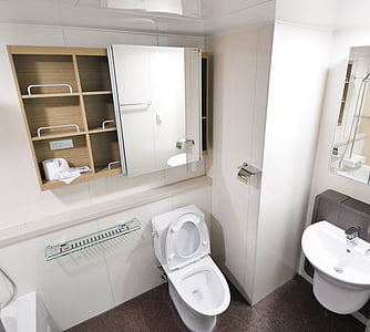 interior, design, home, toilet, domestic Bathroom, indoors, modern