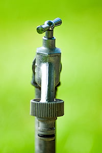 faucet, water, hahn, valve, connection, drinking water, metal