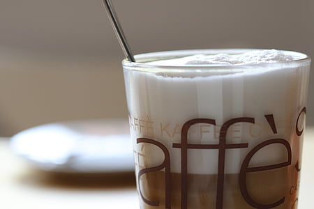coffee, batten, caffeine, glass, drink, benefit from, foam