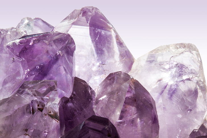 améthyste, violet, Purple, quartz, transparent, GEM, macro