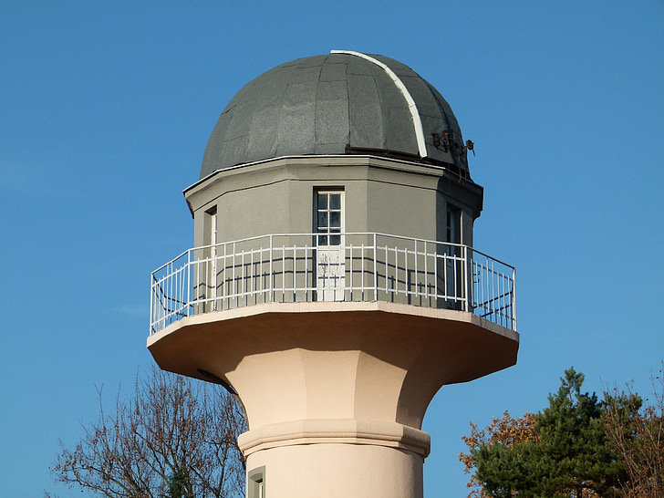 Alexander frantz, Observatory, Weißer, astronomi, kubah, teleskop, bangunan