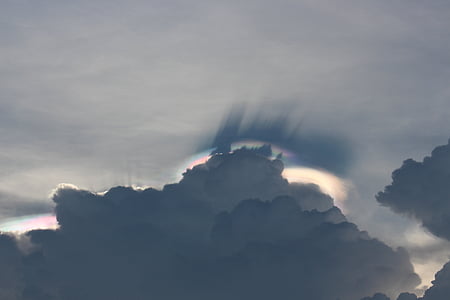 하늘 구름, 방콕, 태국