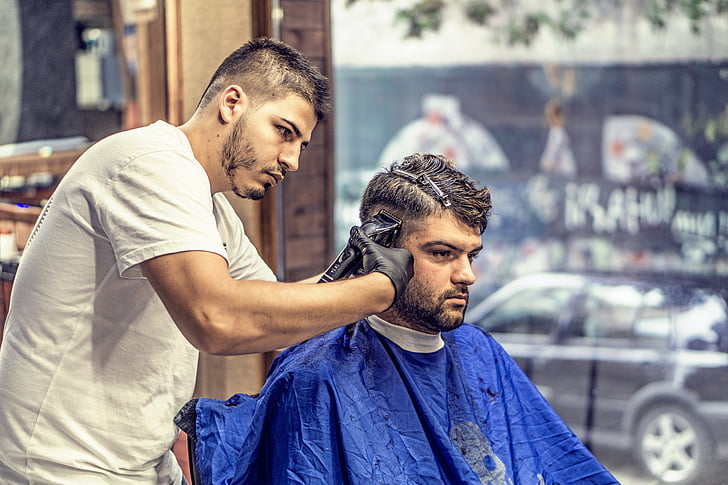 Barbier, salon de coiffure, salon de coiffure, Coupe de cheveux, coiffure, salon de coiffure, coiffeur-styliste