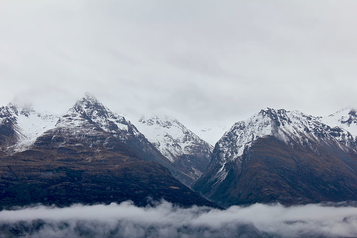 berg, Bergen, koude, landschap, fotografie, natuur, Alpen