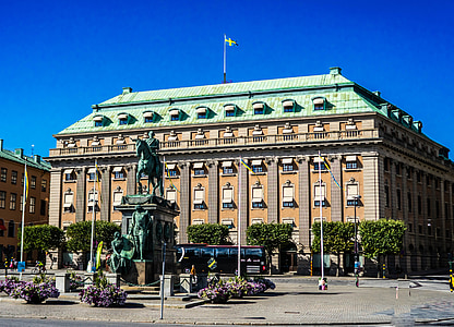Stockholm, Švedska, arhitektura, grad, Skandinavija, zgrada, Europe