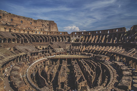 Colosseum, Europa, Rom, Roma, Italien, Italienska, romerska