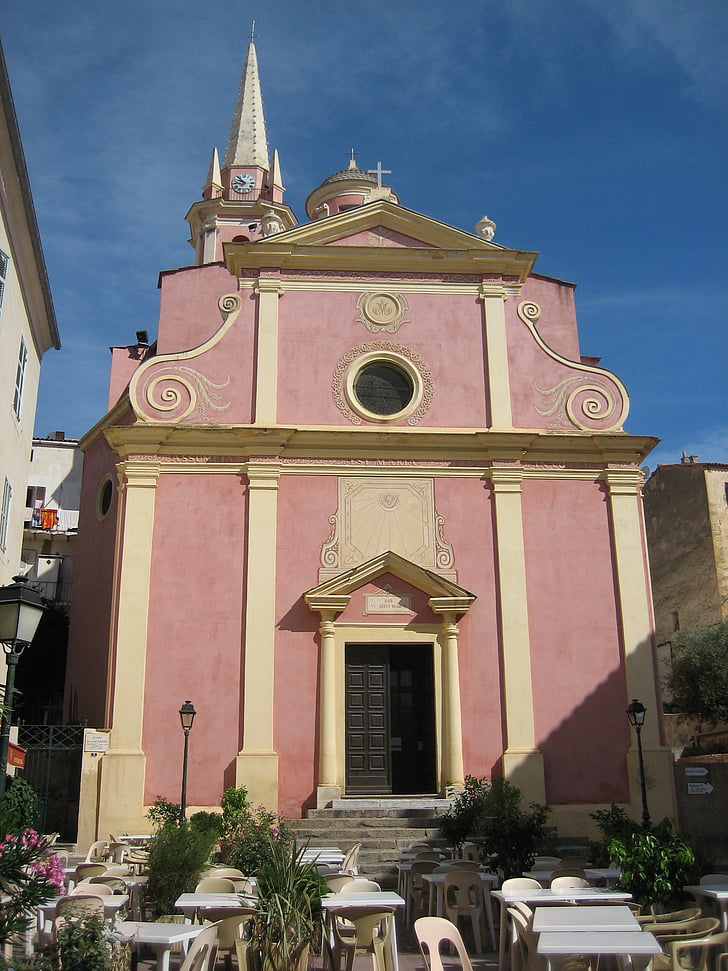 Iglesia, sainte-marie-majeure, Corsa, arquitectura, religión, Catedral, lugar famoso