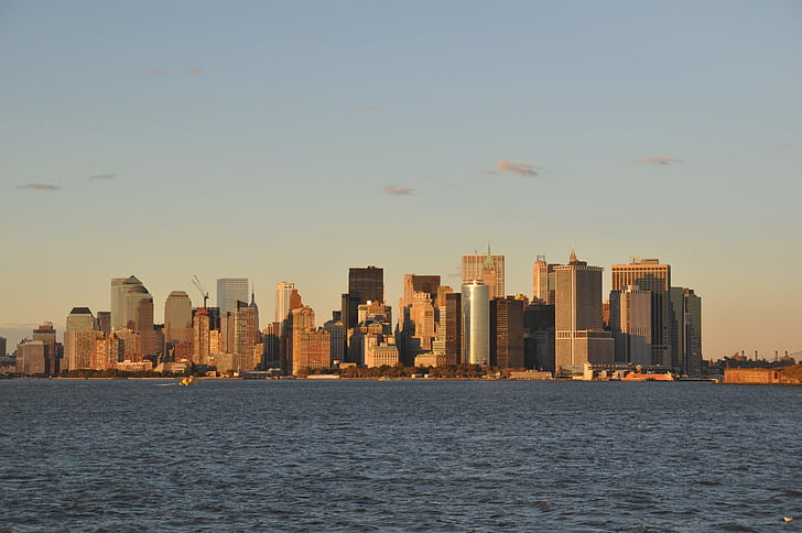 new york, ny, NYC, new york city, staden, skyskrapa, storstad