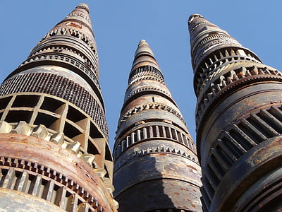 Torre, Torres, arquitectura, obra de arte, metal, hierro