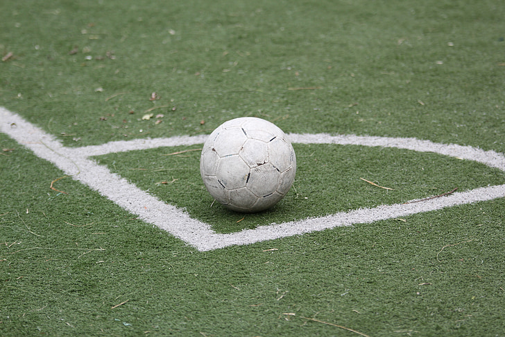 футбол, м'яч, Дитячий майданчик, лінія, Гармонія, баланс