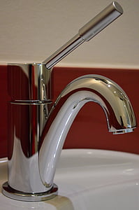 faucet, valve, mixer tap, bathroom, bathroom sink, bathroom fixtures