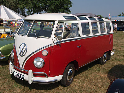 Volkswagen, vwbus, νταής, τροχόσπιτο, hippie, αυτοκίνητο, όχημα