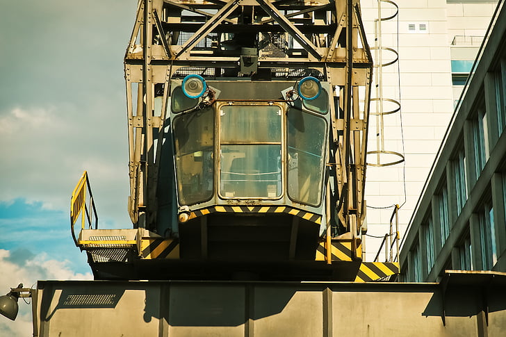 Crane, beban crane, sistem Crane, mengangkat crane, mengangkat beban, industri, Port
