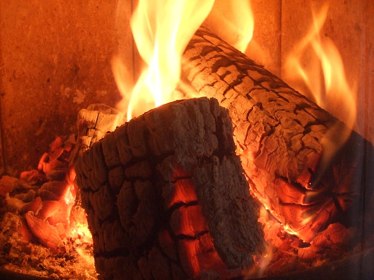 огън, пламък камина, затвори, огън - природен феномен, пламък, топлина - температура, изгаряне