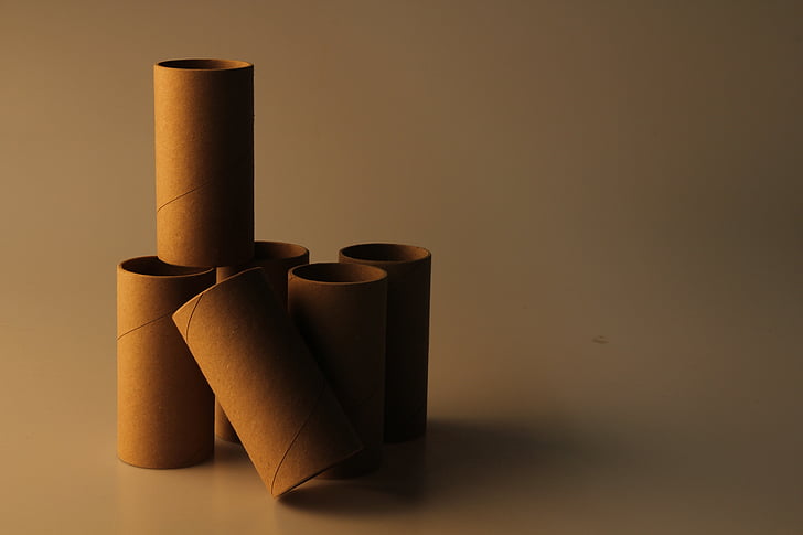 roll, paper, still life