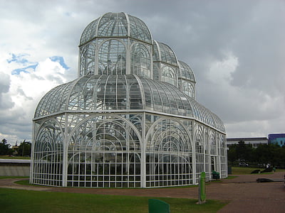 Curitiba, Botaniska trädgården, turism, Park, naturen, Paraná, vegetation