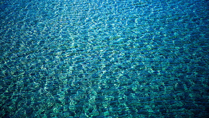 keha, vee, foto, päevasel ajal, Ocean, Sea, sinine