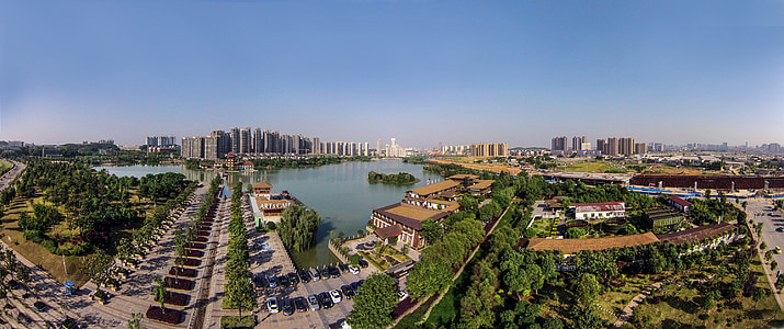 Changsha, jazero, zámer