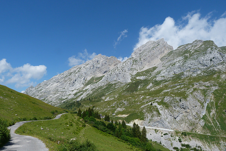 maisema, Mountain, Luonto, Alpit, Savoie