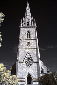 Фото, треугольные, здание, Кафедральный собор, Башня, Архитектура, Европа
