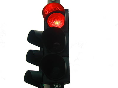 trafikklys, rød, stopp, lyssignal, trafikk lyssignaler