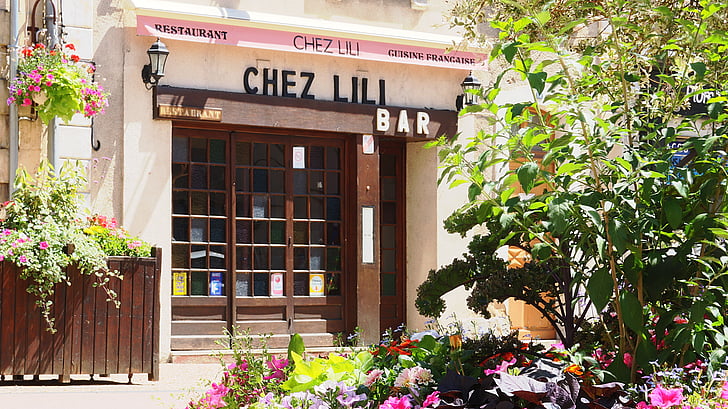 Reštaurácia, Obchod, mesto, Bar, Prémery, Nièvre