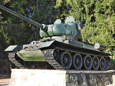 Panzer, t-34, oorlogsmonument, Hongarije