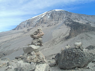 Kilimanjaro, Tanzania, Africa, munte, vârf, cer, peisaj