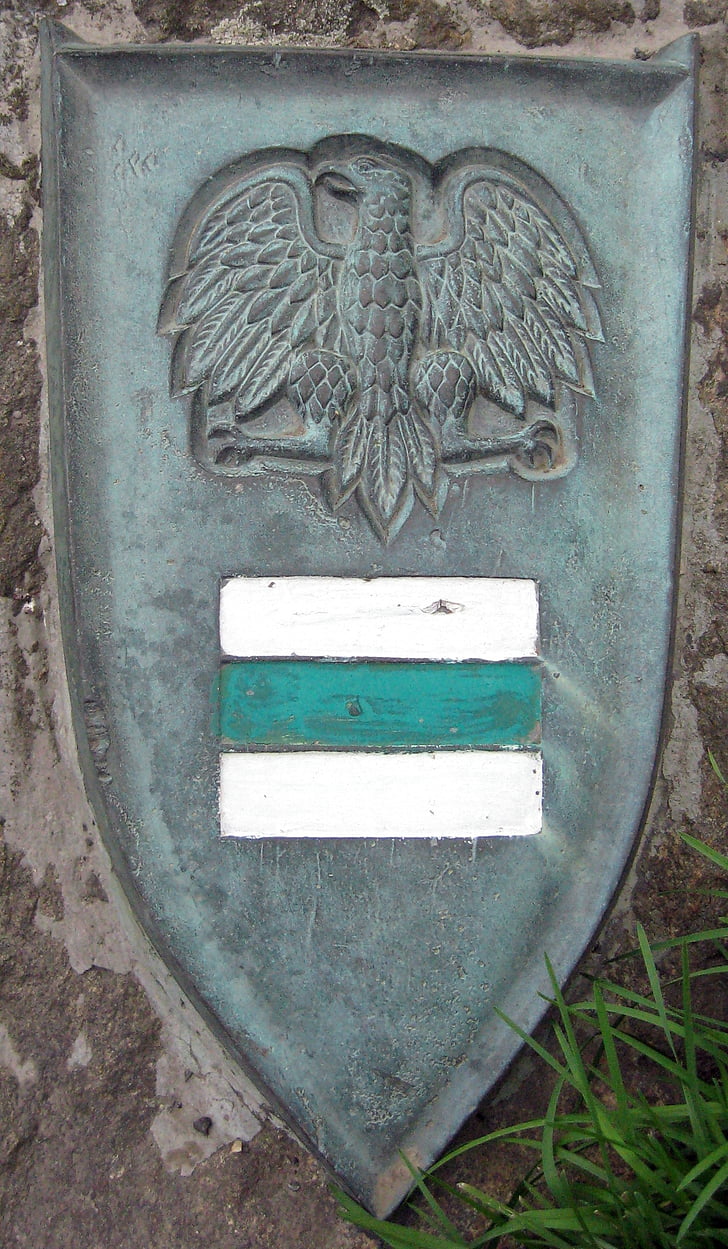 cappotto delle armi, Eagle, sentiero, designazione della, Polonia, simbolo, dolnośląski