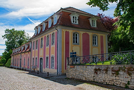 Olaria velha, Dornburg, estado da Turíngia, Alemanha, prédio antigo, locais de interesse, cultura