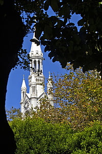 de los Santos peter y paul, Iglesia, San francisco, California, Torre, Estados Unidos, edificio