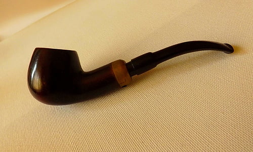 pipe, brown, canvas, old, design, wooden, wood