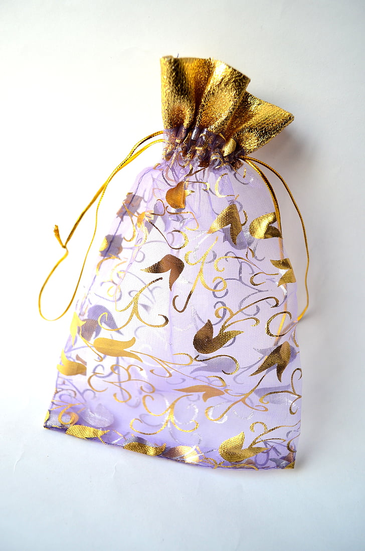 gift, decorative, bag, present
