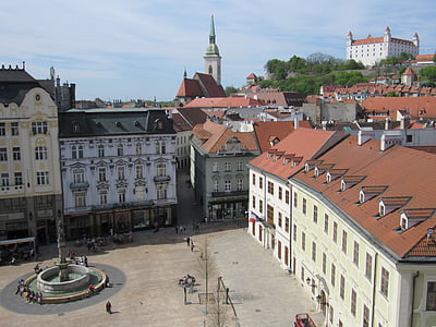 Bratislava, Slovačka, centar