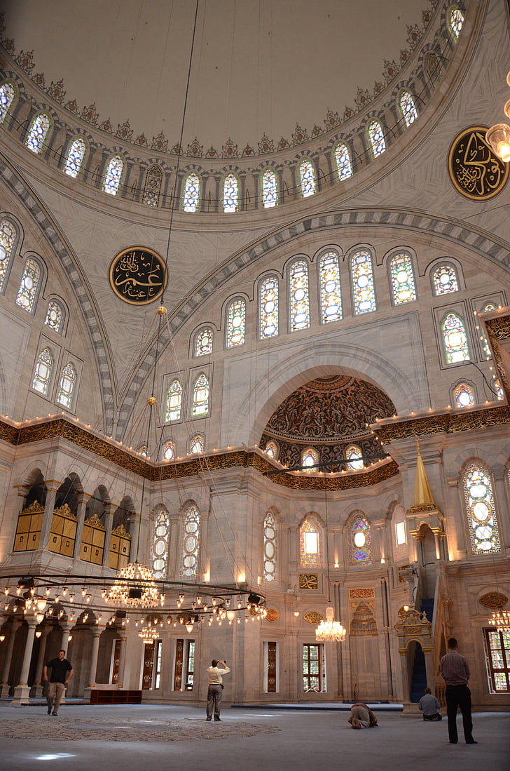 mosquée, Turkiet, Istanbul, staden