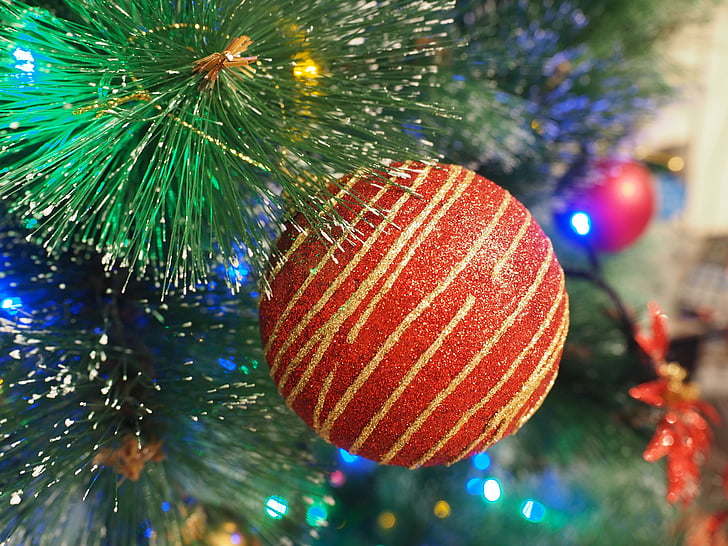 hračka, Silvester, Vianočný strom, Dovolenka, lup, Ornament, hračky